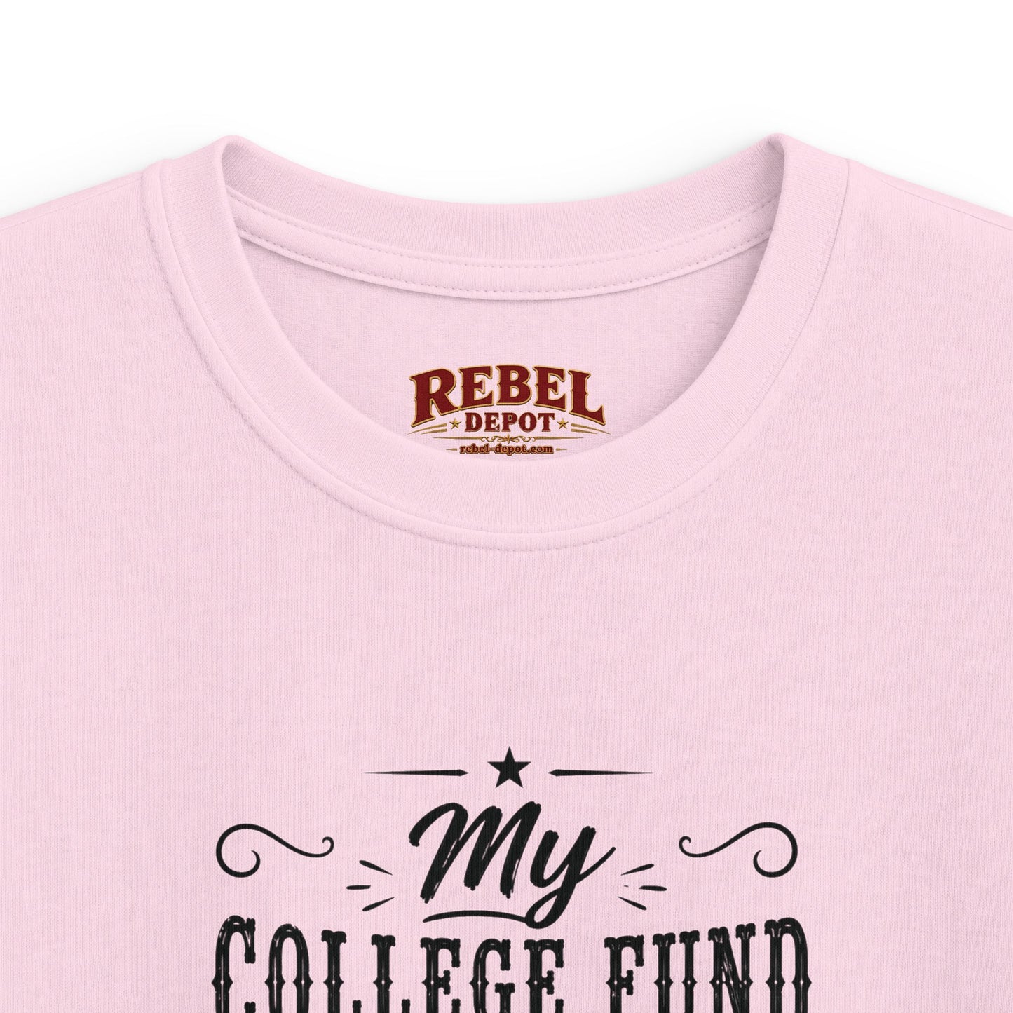 My College Fund   Kids size T-Shirts