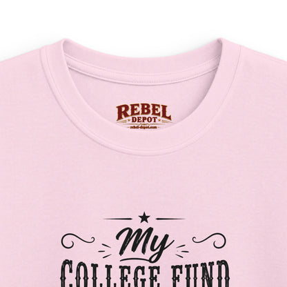 My College Fund   Kids size T-Shirts