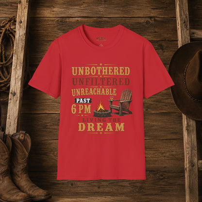 Living The Dream  Adult Size T-Shirt