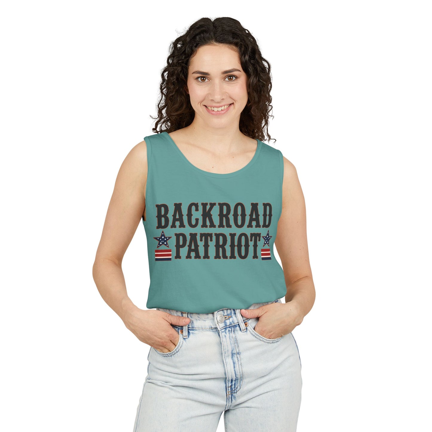 Backroad Patriot   Adult Unisex Tank Top  *ON SALE 25% OFF AT CHECKOUT!*