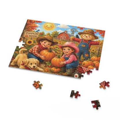 Pumpkin Patch Fun  Puzzle (120, 252, 500-Piece)