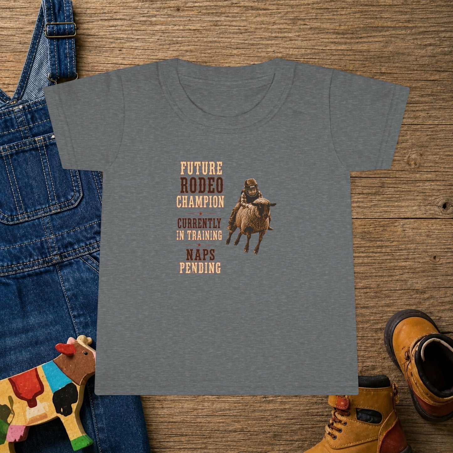 Future Rodeo Champ  Toddler T-shirt