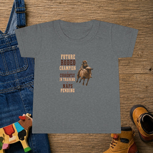 Future Rodeo Champ  Toddler T-shirt   ***20% Off At Checkout!***