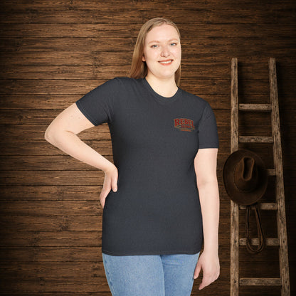 Not Your Average Cowgirl (Back)  Adult T-Shirt