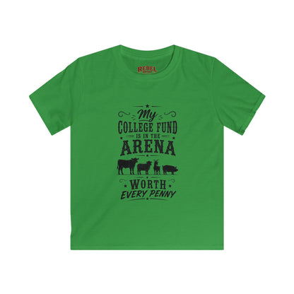 My College Fund   Kids size T-Shirts