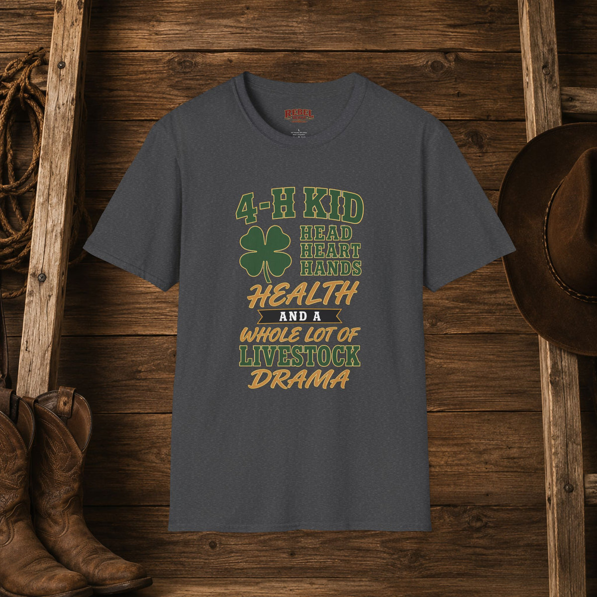 4-H Kid Drama  Adult Size T-Shirt