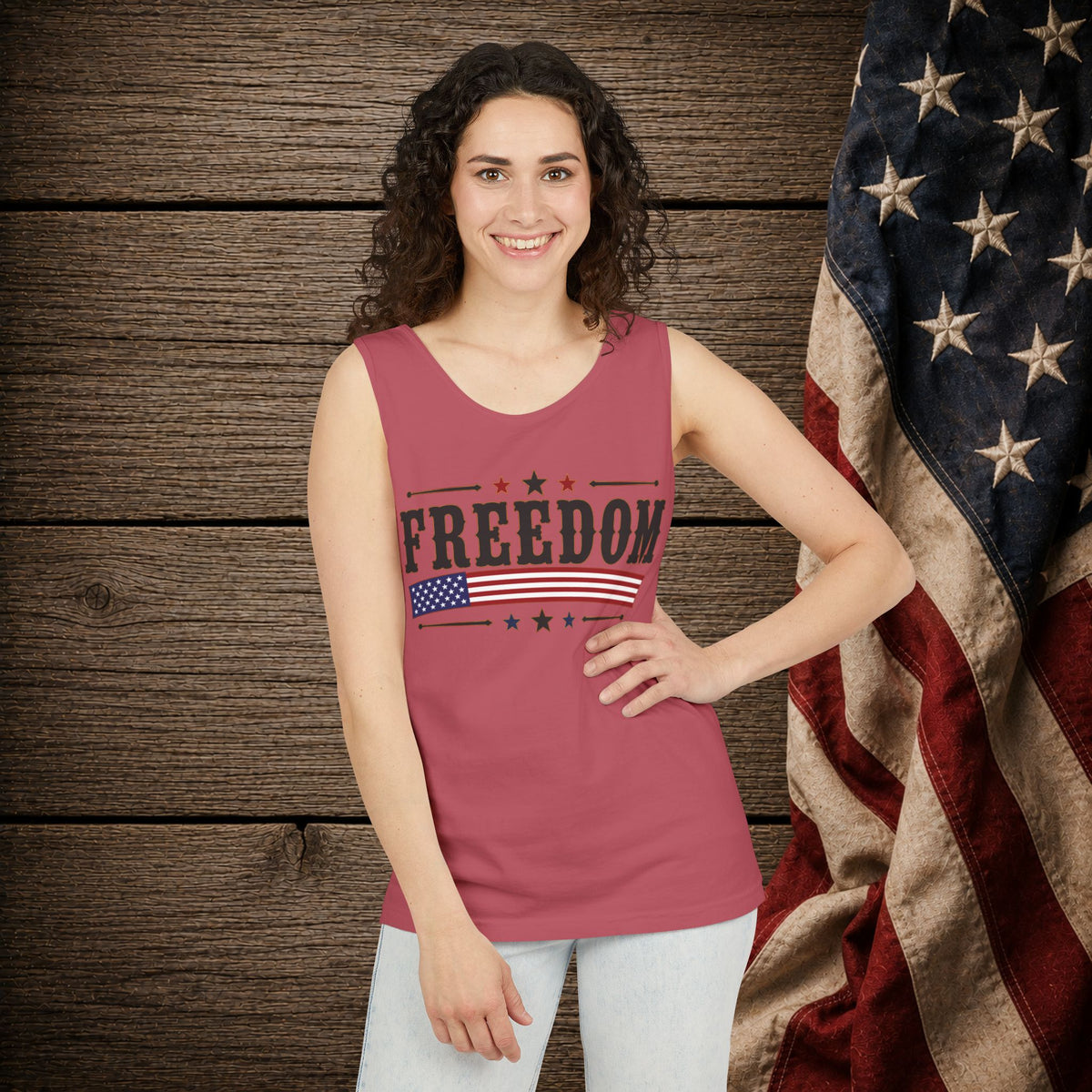 Freedom   Adult Unisex Tank Top