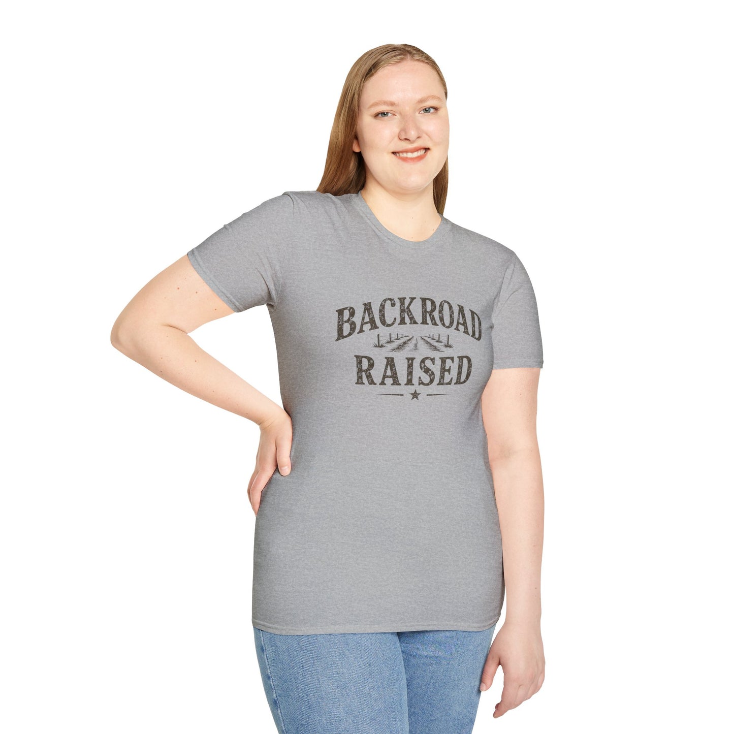 Backroad Raised Adult Size T-Shirt