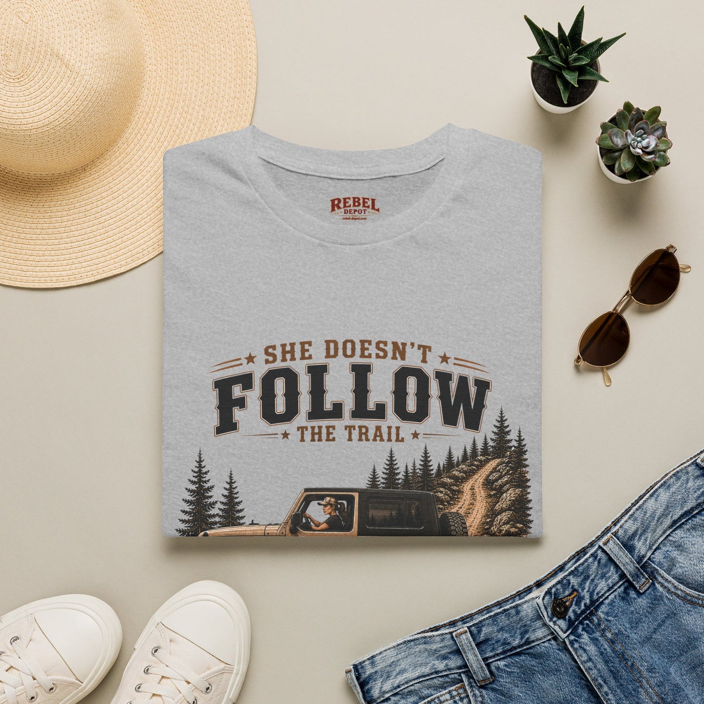 Doesn't Follow   Adult Size T-Shirt