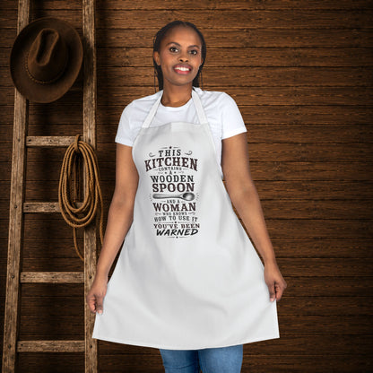 Wooden Spoon Kitchen  Apron
