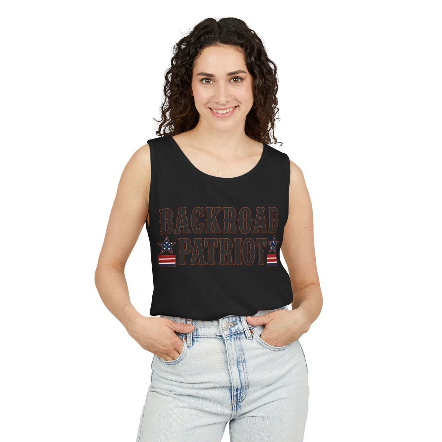 Backroad Patriot   Adult Unisex Tank Top  *ON SALE 25% OFF AT CHECKOUT!*