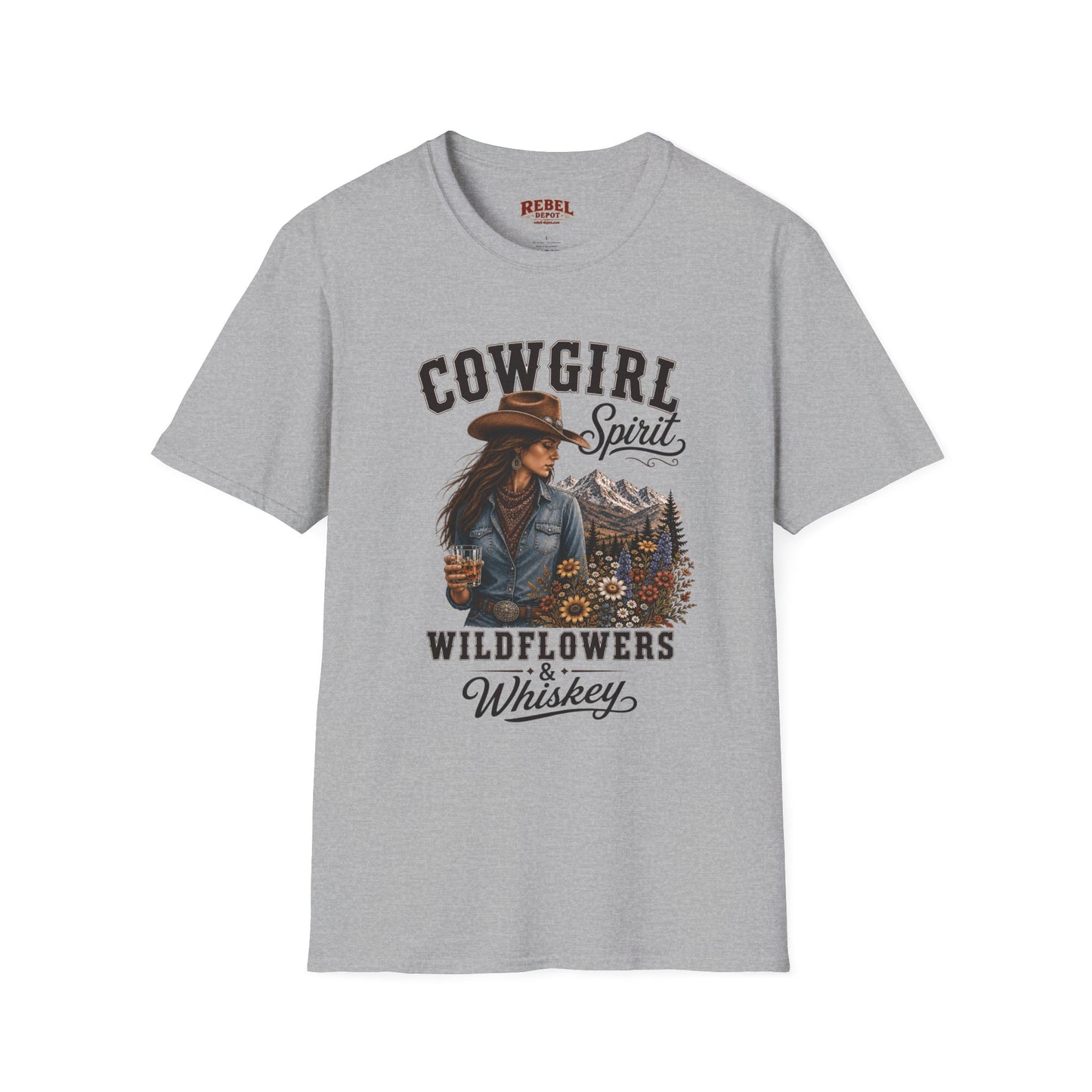 Cowgirl Spirit   Adult Size T-Shirt