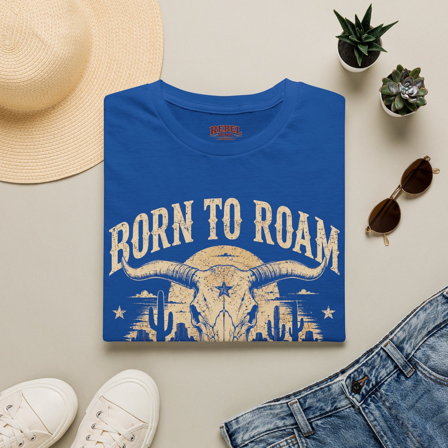 Born to Roam Cowboy T-Shirt
