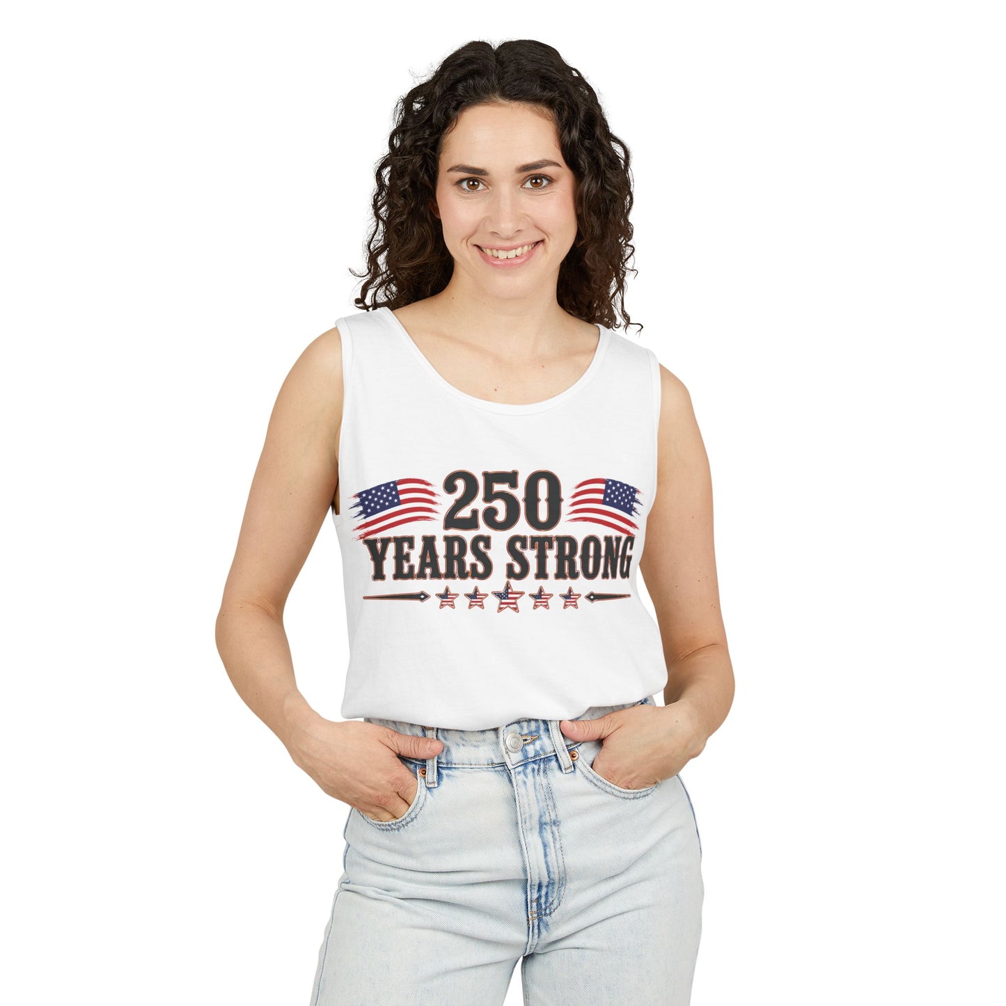 250 Years Strong   Adult Unisex Tank Top  *ON SALE 25% OFF AT CHECKOUT!*