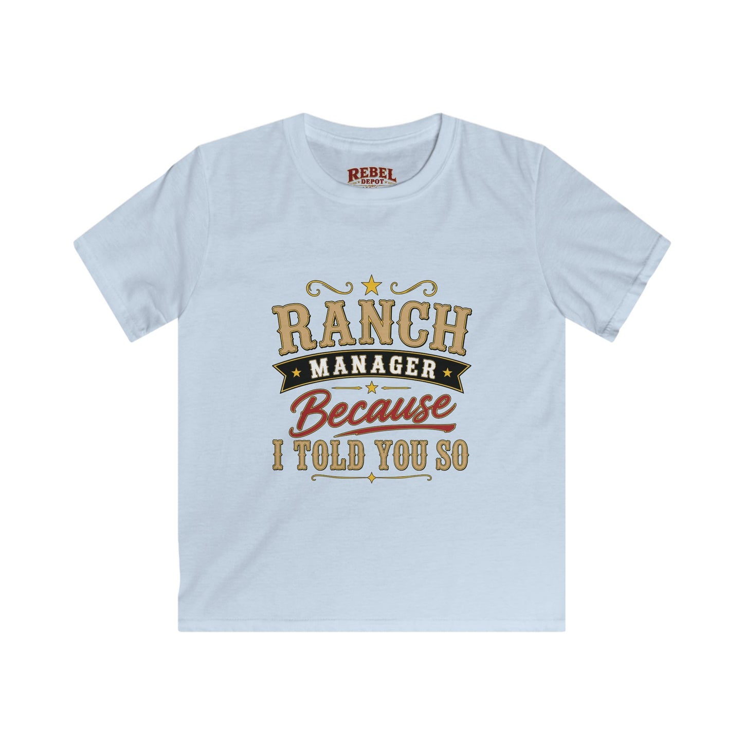 Ranch Manager Kids T-Shirts