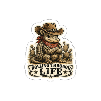 Rolling Throw Life  Die-Cut Stickers