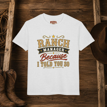 Ranch Manager Youth T-Shirt