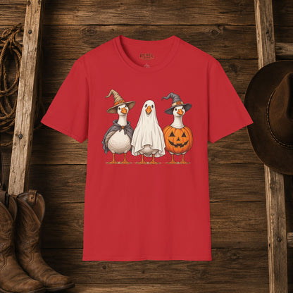 Spooky Geese   Adult Size T-Shirt