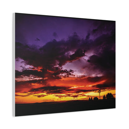 Ranch Sunset Matte Canvas Art