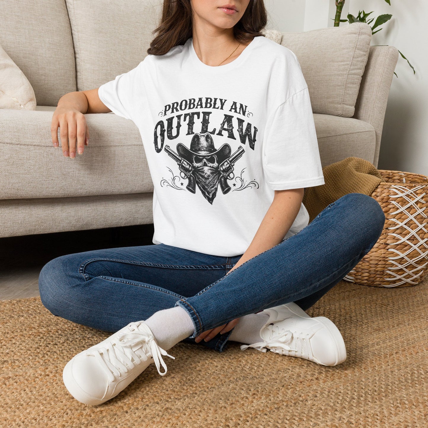Probably An Outlaw Cowboy T-Shirt