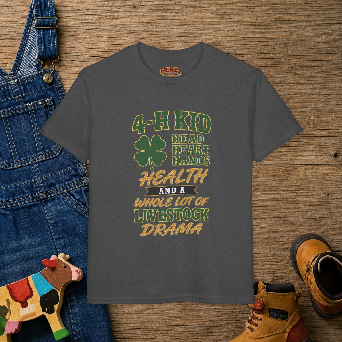 4-H Kid Drama  Youth size T-Shirt