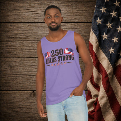 250 Years Strong   Adult Unisex Tank Top