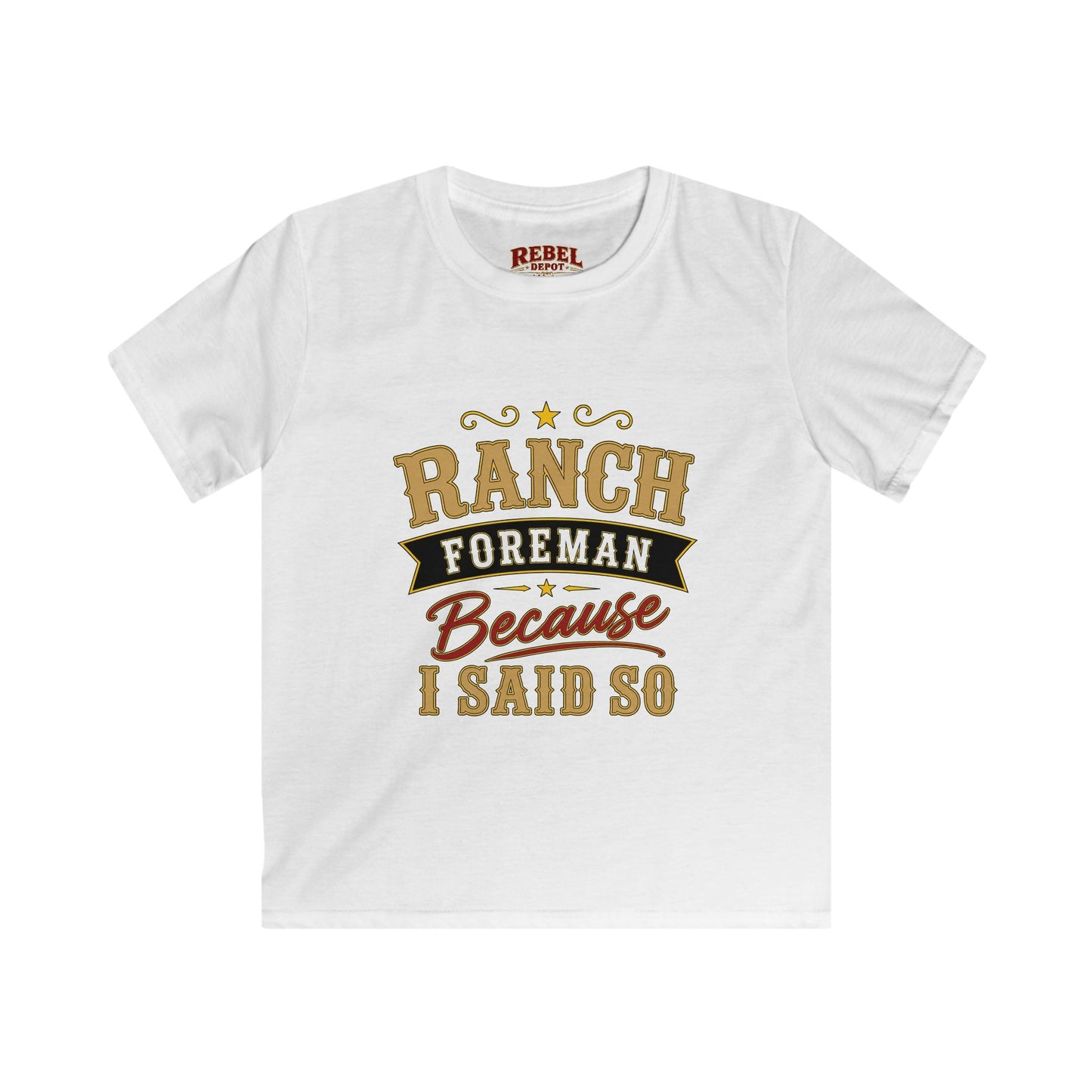 Ranch Foreman Kids T-Shirts