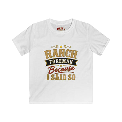 Ranch Foreman Kids T-Shirts