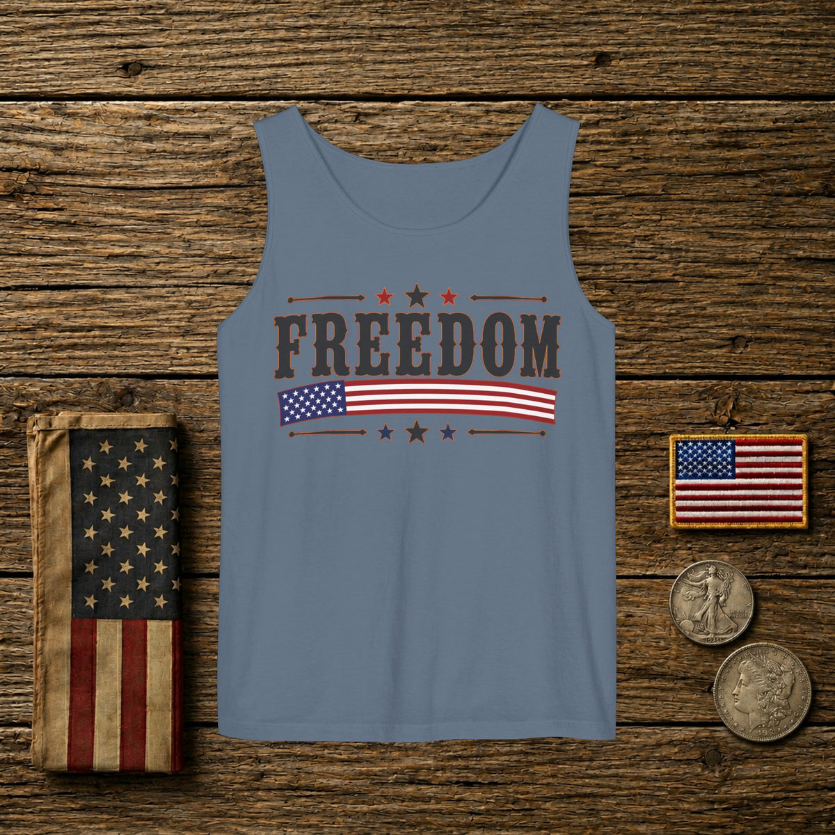 Freedom   Adult Unisex Tank Top