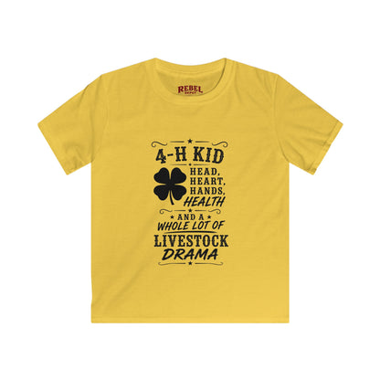 4-H Kid Drama  Kids size T-Shirts