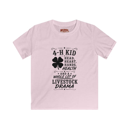 4-H Kid Drama  Kids size T-Shirts
