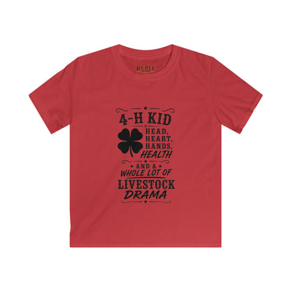 4-H Kid Drama  Kids size T-Shirts