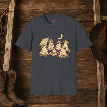 Spooky Campfire   Adult Size T-Shirt
