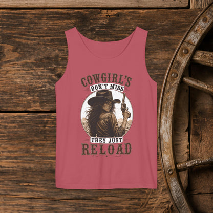 Cowgirls Reload  Adult Unisex Tank Top