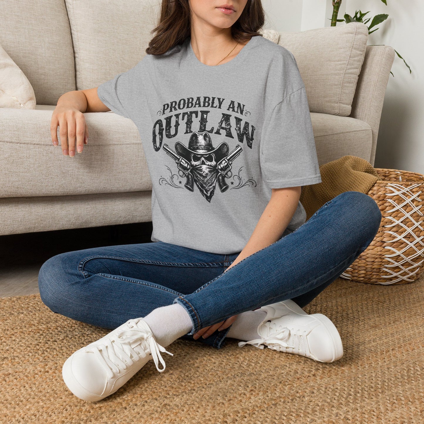 Probably An Outlaw Cowboy T-Shirt