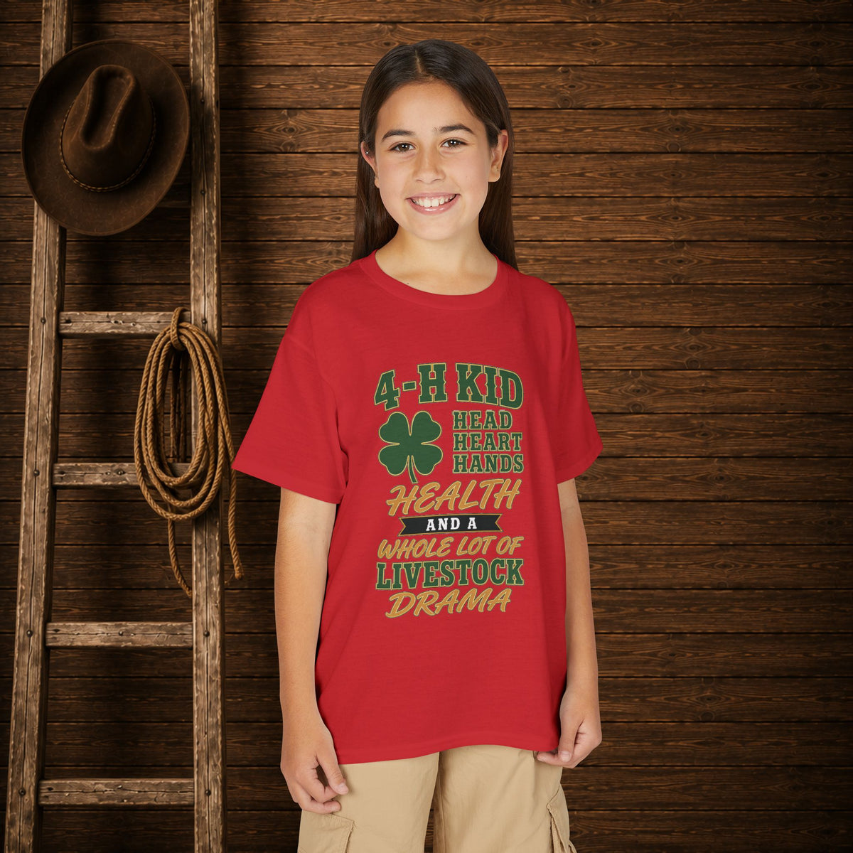 4-H Kid Drama  Youth size T-Shirt