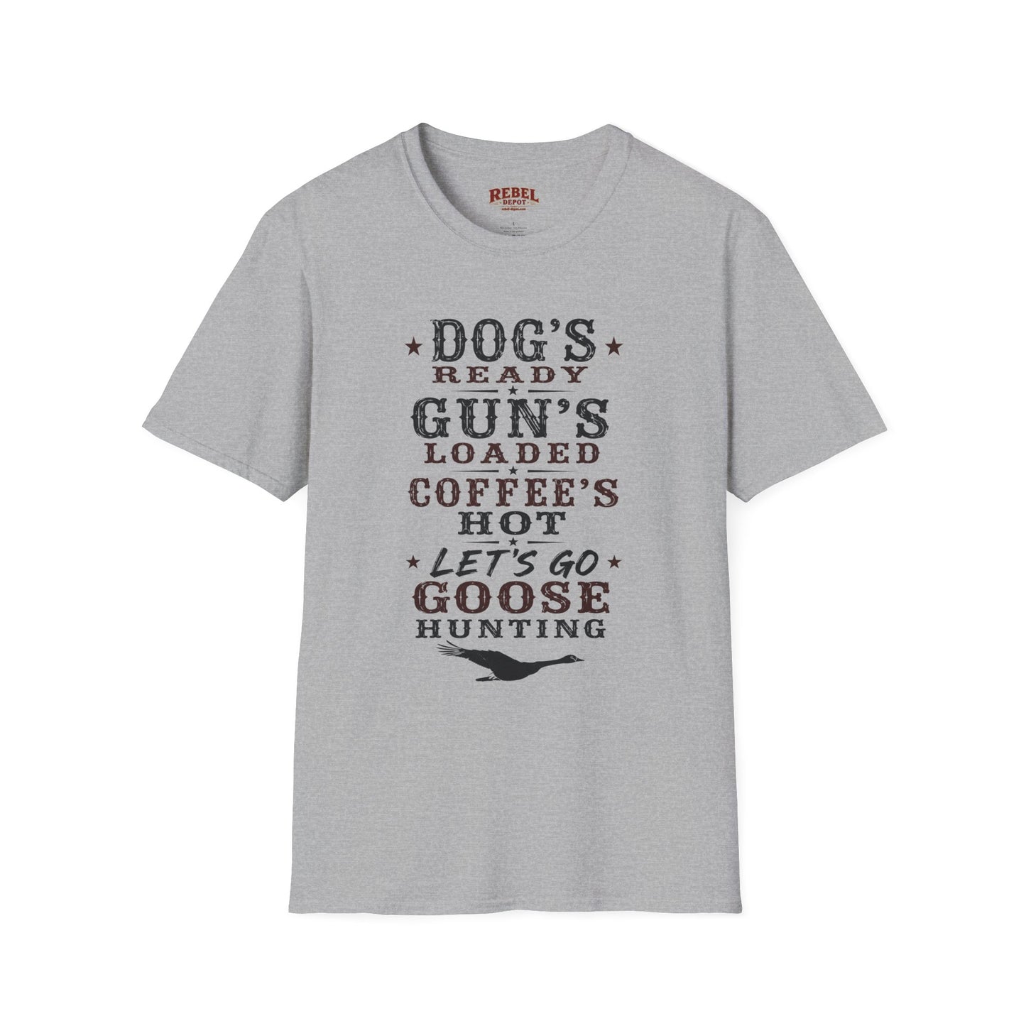 Dog Gun Goose  Adult Size T-Shirt