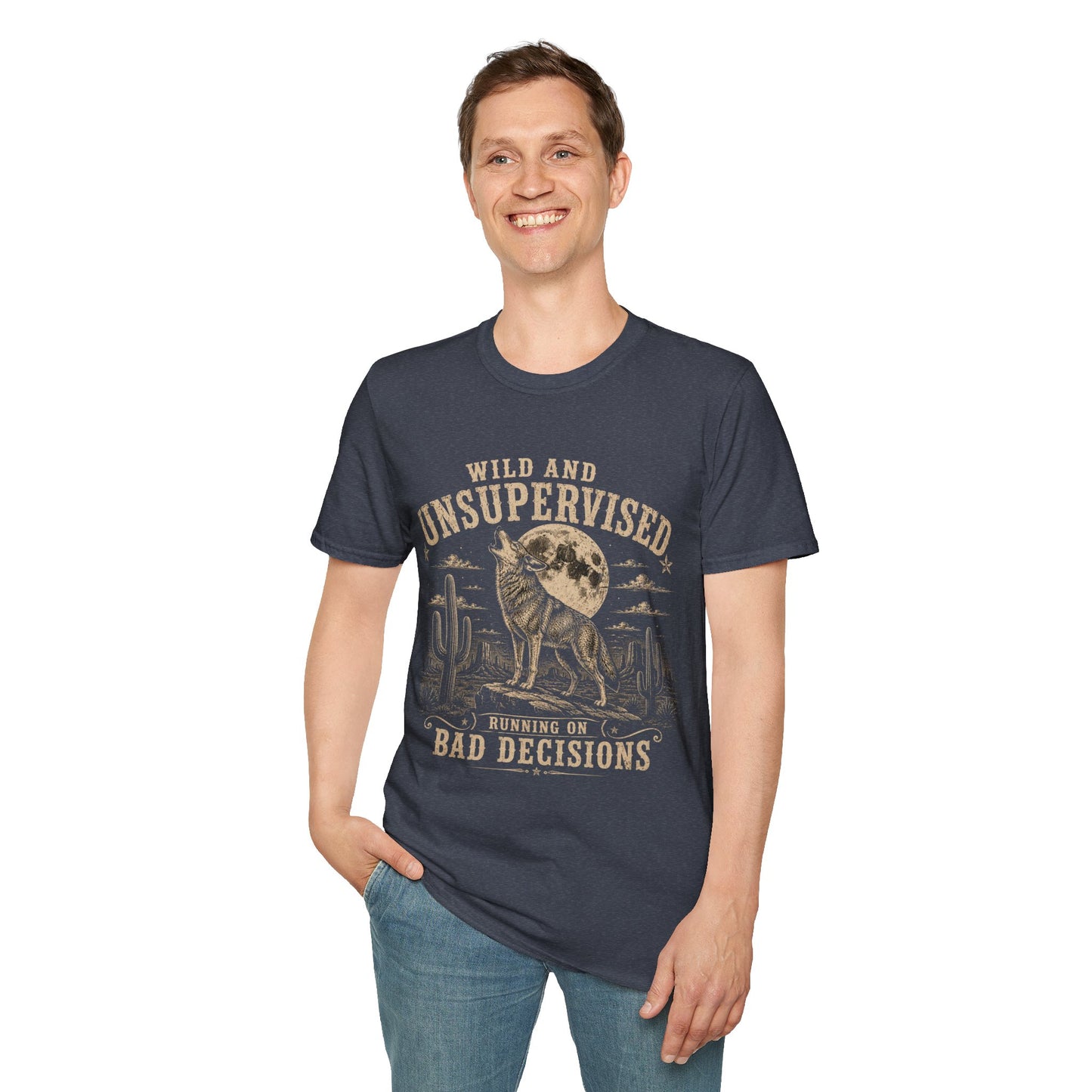 Wild and Unsupervised Cowboy T-Shirt