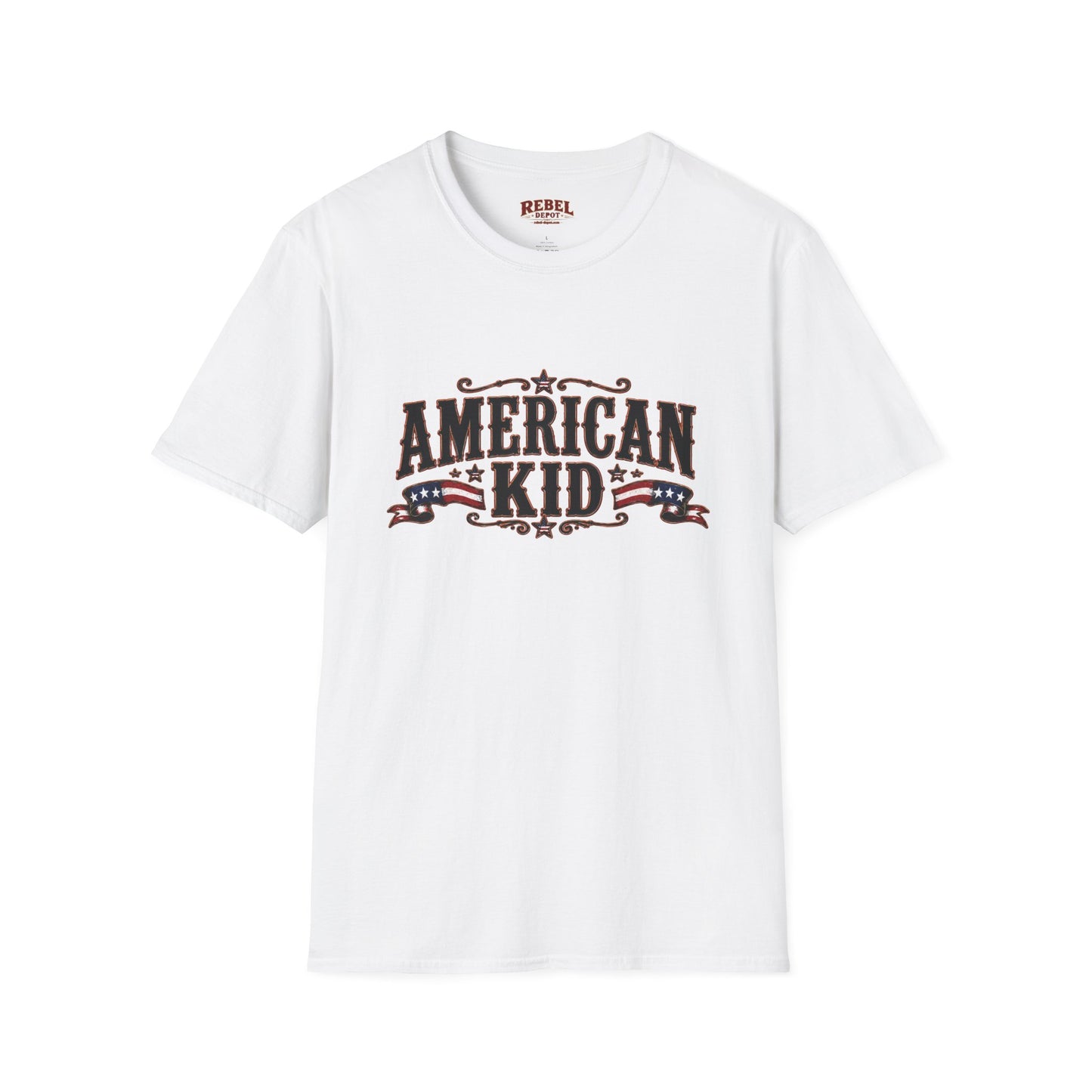American Kid Patriot  Adult Size T-Shirt