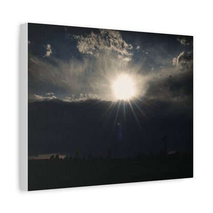 Farm Sunray Matte Canvas Art