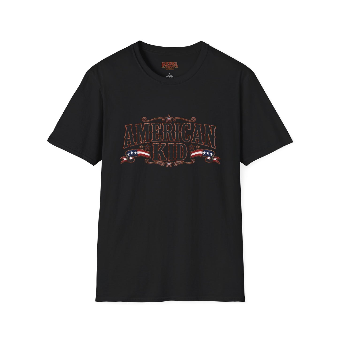 American Kid Patriot  Adult Size T-Shirt