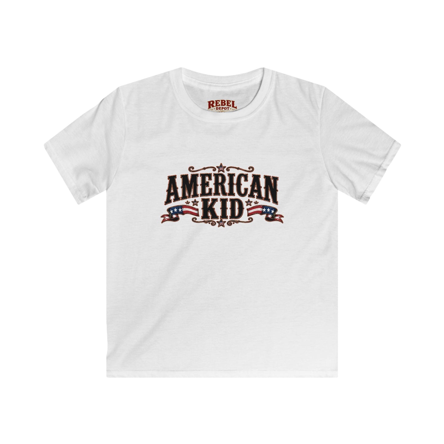 American Kid Patriot  Kids Size T-Shirts