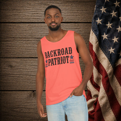 Backroad Patriot   Adult Unisex Tank Top
