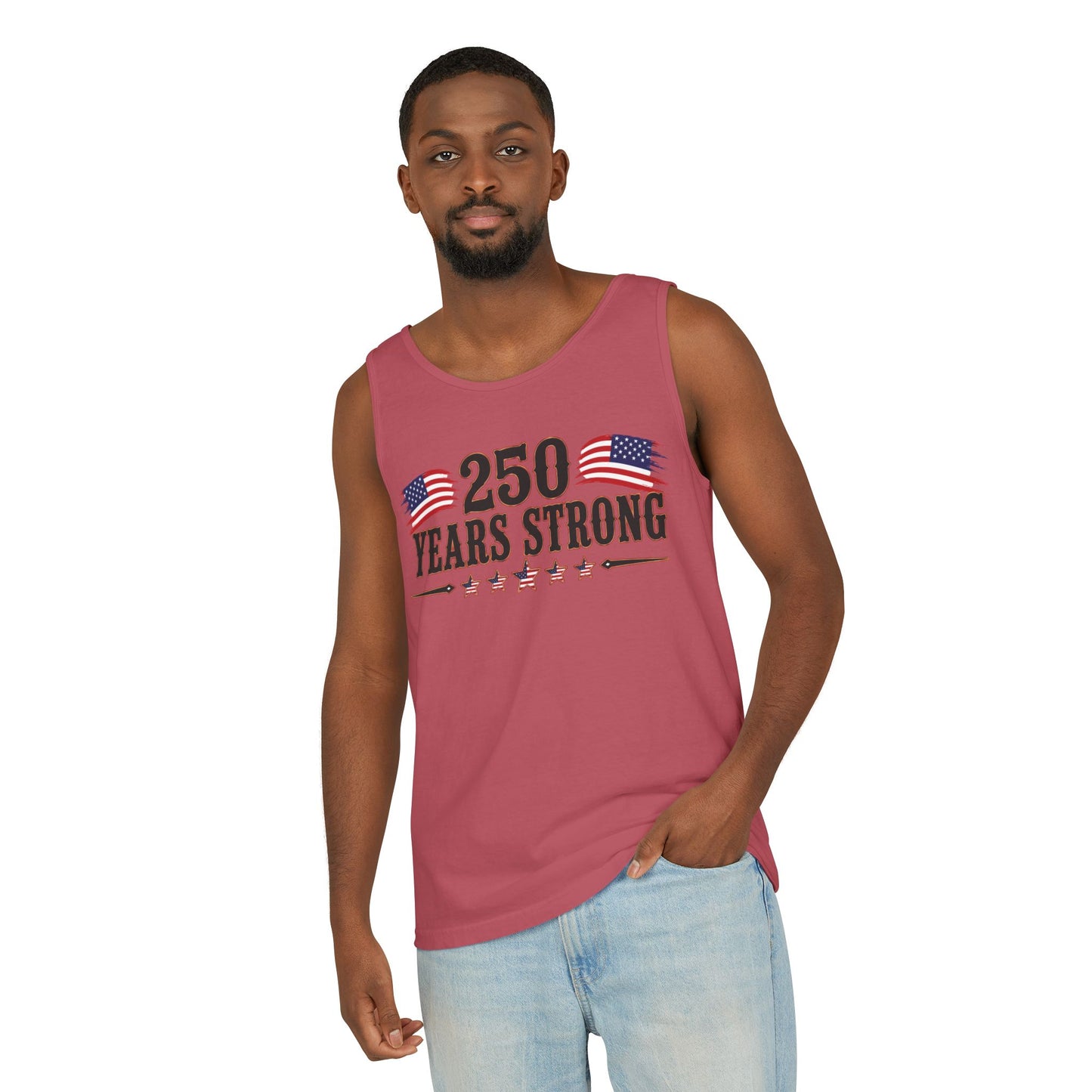 250 Years Strong   Adult Unisex Tank Top  *ON SALE 25% OFF AT CHECKOUT!*