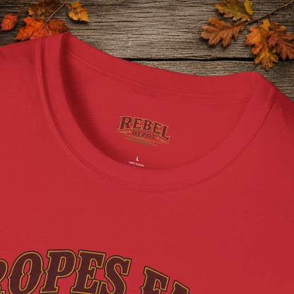 Ropes Fast Breakaway Roping  Adult T-Shirt