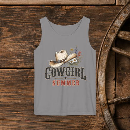Cowgirl Summer   Adult Unisex Tank Top