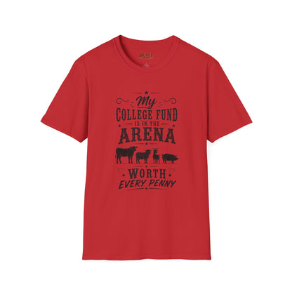 My College Fund  Adult Size T-Shirt