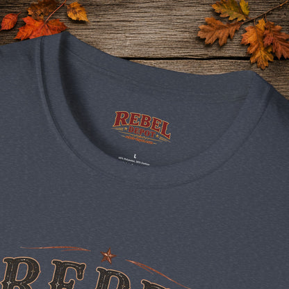 Rebel By Nature  Adult T-Shirt