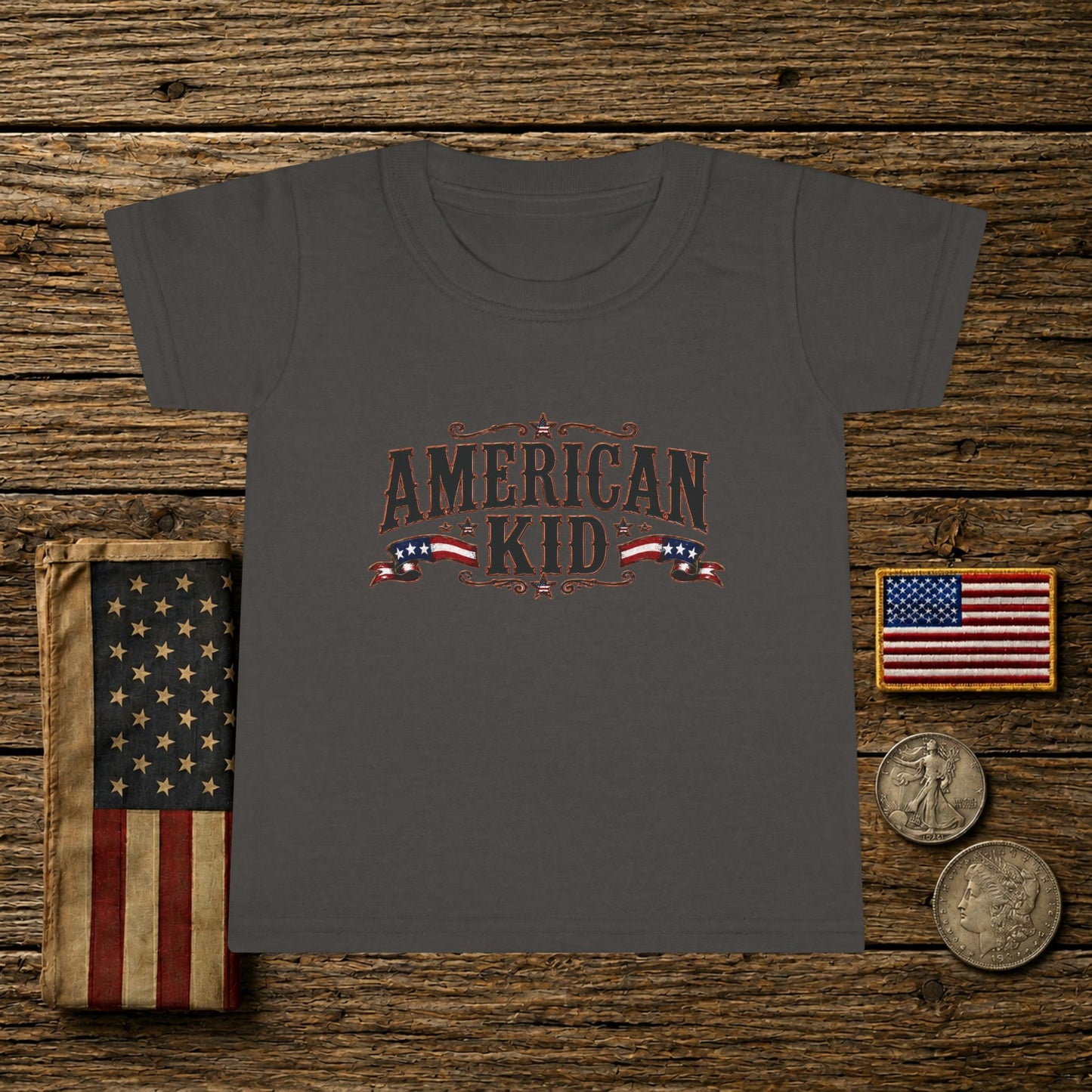 American Kid Patriot  Toddler T-shirt