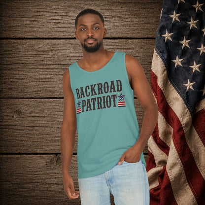 Backroad Patriot   Adult Unisex Tank Top